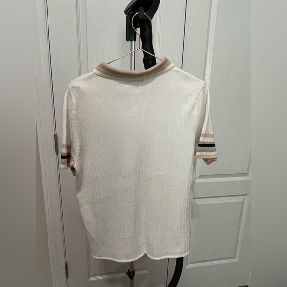 Off white/pink/black sweater - Picture 2 of 3